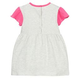 FS Baby-Grey & Pink Cotton Baby Dress | Childrensalon Outlet