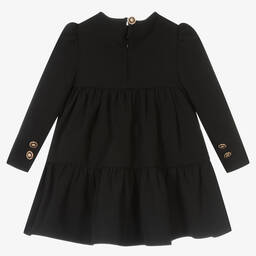 Fun & Fun-Black Tiered Ruffle Dress | Childrensalon Outlet