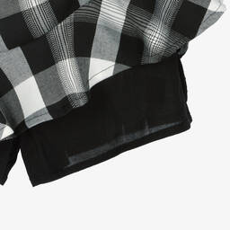 Fun & Fun-Black & White Check Skort | Childrensalon Outlet