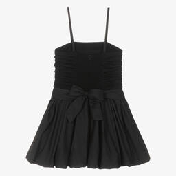 Fun & Fun-فستان قطن لون أسود | Childrensalon Outlet