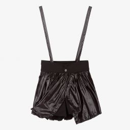 Fun & Fun-Girls Black Braces Skort  | Childrensalon Outlet