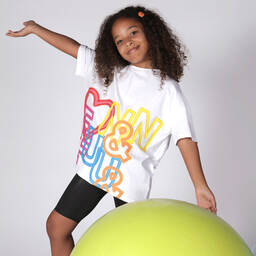 Fun & Fun-Girls Black Cycling Shorts | Childrensalon Outlet