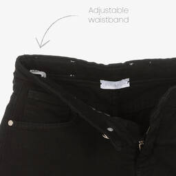 Fun & Fun-Черные джинсовые шорты с неровными краями | Childrensalon Outlet