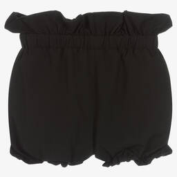 Fun & Fun-Girls Black Ruffle Shorts | Childrensalon Outlet