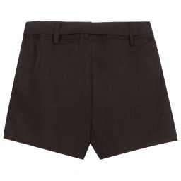 Fun & Fun-Girls Black Tencel Shorts | Childrensalon Outlet