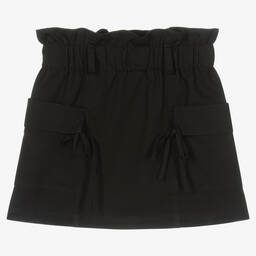 Fun & Fun-Girls Black Twill Skirt | Childrensalon Outlet