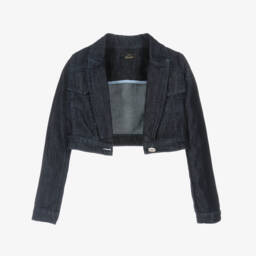 Fun & Fun-Классическое укороченное джинсовое пальто для девочек | Childrensalon Outlet