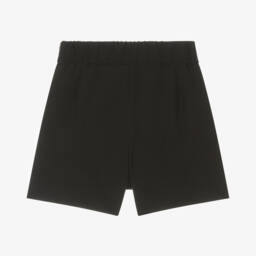 Fun & Fun-تنورة شورت مطوية للبنات بلون أسود أنيق | Childrensalon Outlet