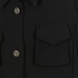 Fun & Fun-فستان تويل لون أسود | Childrensalon Outlet