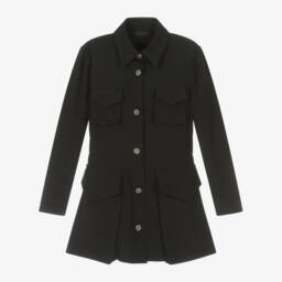 Fun & Fun-فستان تويل لون أسود | Childrensalon Outlet