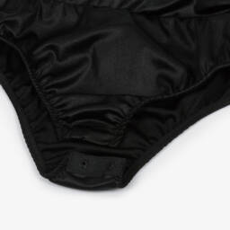 Fun & Fun Couture-بلوزة سوداء أنيقة بكتف واحد للبنات | Childrensalon Outlet