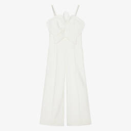 Fun & Fun Couture-Girls Elegant Ivory One-Piece | Childrensalon Outlet