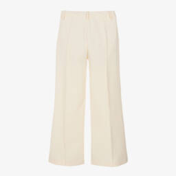 Fun & Fun-Girls Elegant Ivory Pintuck Pants | Childrensalon Outlet