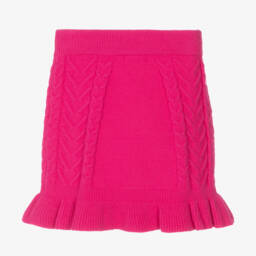 Fun & Fun-Girls Fuchsia Cable Knit Skirt | Childrensalon Outlet