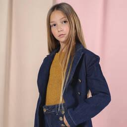 Fun & Fun-Girls Glittery Gold Top | Childrensalon Outlet