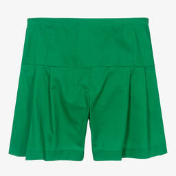 Fun & Fun-Зеленые шорты на пуговицах | Childrensalon Outlet