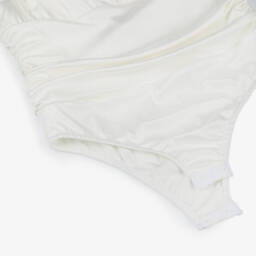 Fun & Fun Couture-بودي سوت عاجي غير متماثل للبنات | Childrensalon Outlet