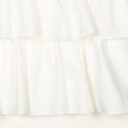 Fun & Fun-Girls Ivory Cotton Dress | Childrensalon Outlet