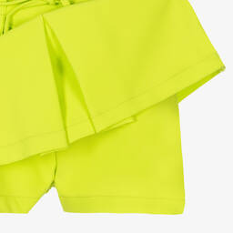 Fun & Fun-Юбка-шорты цвета лайма с высокой талией | Childrensalon Outlet