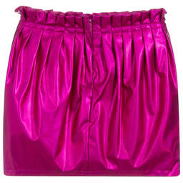 Fun & Fun-Girls Metallic Pink Skirt | Childrensalon Outlet