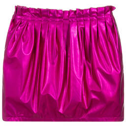 Fun & Fun-Girls Metallic Pink Skirt | Childrensalon Outlet