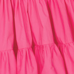 Fun & Fun-Girls Pink Cotton Dress | Childrensalon Outlet