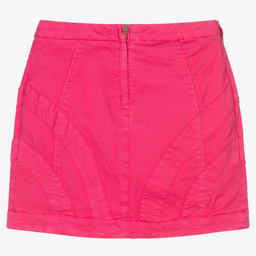Fun & Fun-Girls Pink Cotton Skirt | Childrensalon Outlet