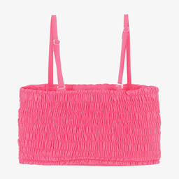 Fun & Fun-Розовый кроп-топ со складками | Childrensalon Outlet