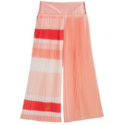 Fun & Fun Couture-Girls Pink Pleated Trousers | Childrensalon Outlet