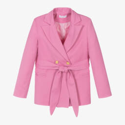 Fun & Fun-Girls Rose Twill Jacket | Childrensalon Outlet