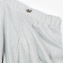 Fun & Fun-Girls Shimmering Silver Trousers | Childrensalon Outlet