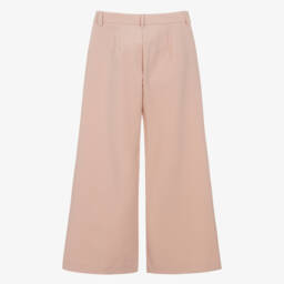Fun & Fun Couture-بنطلون واسع للبنات بلون وردي ناعم | Childrensalon Outlet