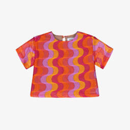 Fun & Fun-Girls Twirl Knit Cropped Top | Childrensalon Outlet