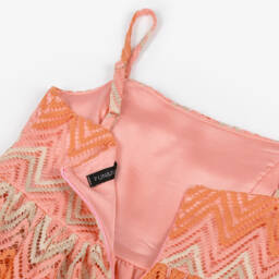 Fun & Fun-بلوزة بدون أكمام بنقشة متعرجة زاهية للبنات | Childrensalon Outlet