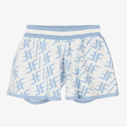 Fun & Fun-Бело-голубые шорты для девочек | Childrensalon Outlet