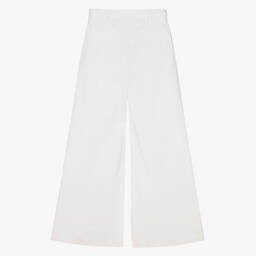 Fun & Fun-Широкие белые брюки для девочек | Childrensalon Outlet