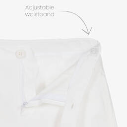 Fun & Fun-Широкие белые брюки для девочек | Childrensalon Outlet