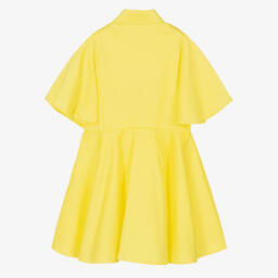 فن آند فن-فستان قطن لون أصفر | Childrensalon Outlet