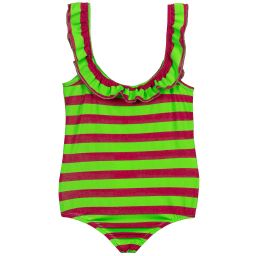 Fun & Fun-Pink & Green Lurex Top | Childrensalon Outlet