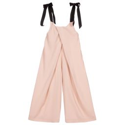 Fun & Fun-Pink Silky Jumpsuit | Childrensalon Outlet