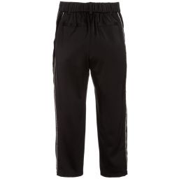 Fun & Fun-Teen Black Satin Trousers | Childrensalon Outlet