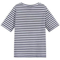 G-Star Raw-Girls White & Blue T-Shirt | Childrensalon Outlet