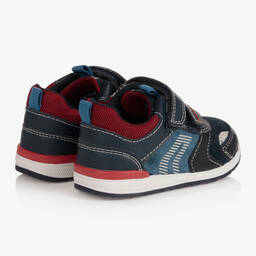 Geox-Baby Boys Blue Trainers | Childrensalon Outlet