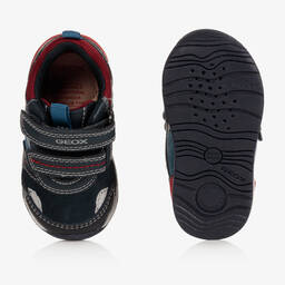 Geox-Baby Boys Blue Trainers | Childrensalon Outlet