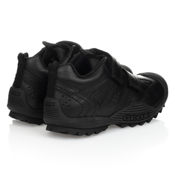 Geox-Черные кожаные кроссовки для мальчиков | Childrensalon Outlet