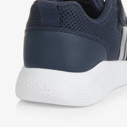 جيوكس-ترينرز أطفال ولادي جلد صناعي وشبك لون كحلي | Childrensalon Outlet