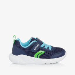 Geox-Комфортные синие кроссовки для мальчиков | Childrensalon Outlet