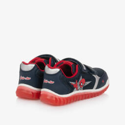 Geox-حذاء رياضي مضيء للأولاد بلون أزرق سبايدي | Childrensalon Outlet