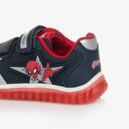 Geox-حذاء رياضي مضيء للأولاد بلون أزرق سبايدي | Childrensalon Outlet