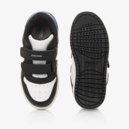 Geox-Boys Monochrome Velcro Sneakers | Childrensalon Outlet